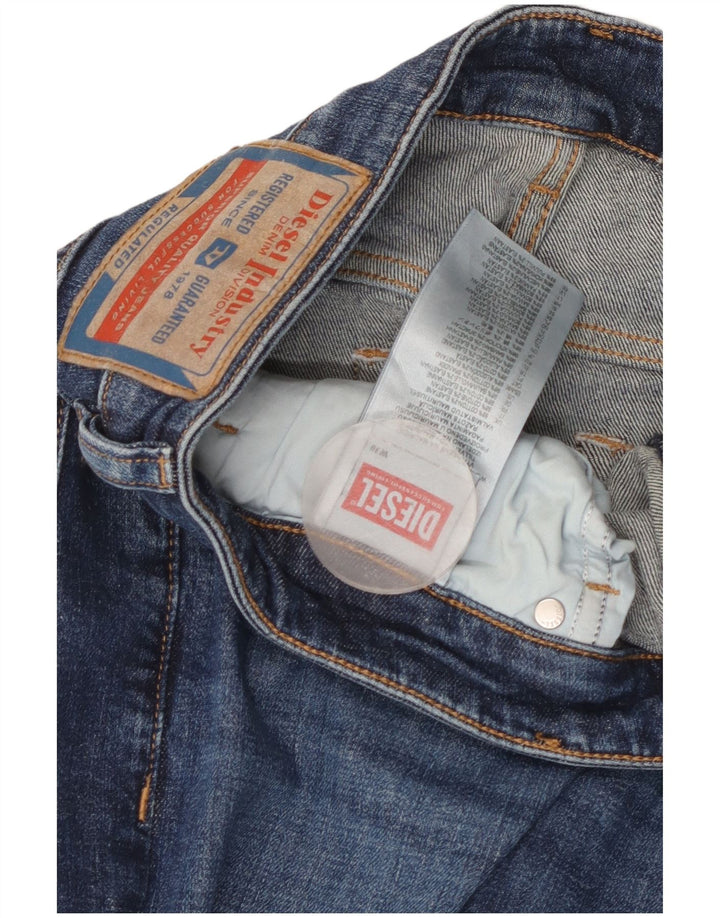 Jeans Slim Feminino Diesel W30 L31 Azul Algodão