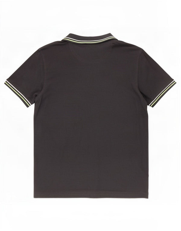Camisa polo masculina Lotto Life's XL cinza listrada