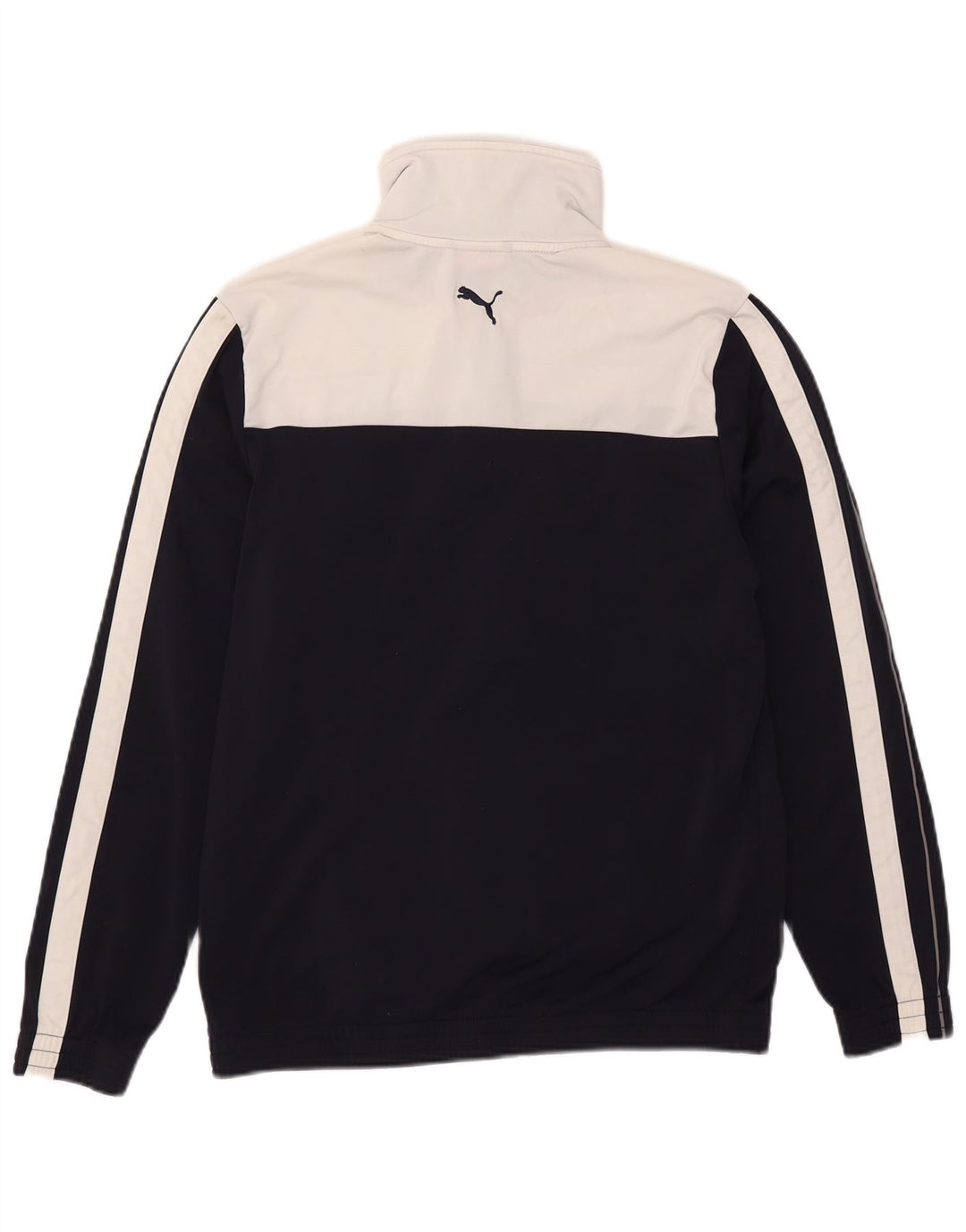 Puma Mens Tracksuit Top Jacket Médio Azul Marinho Colorblock Poliéster