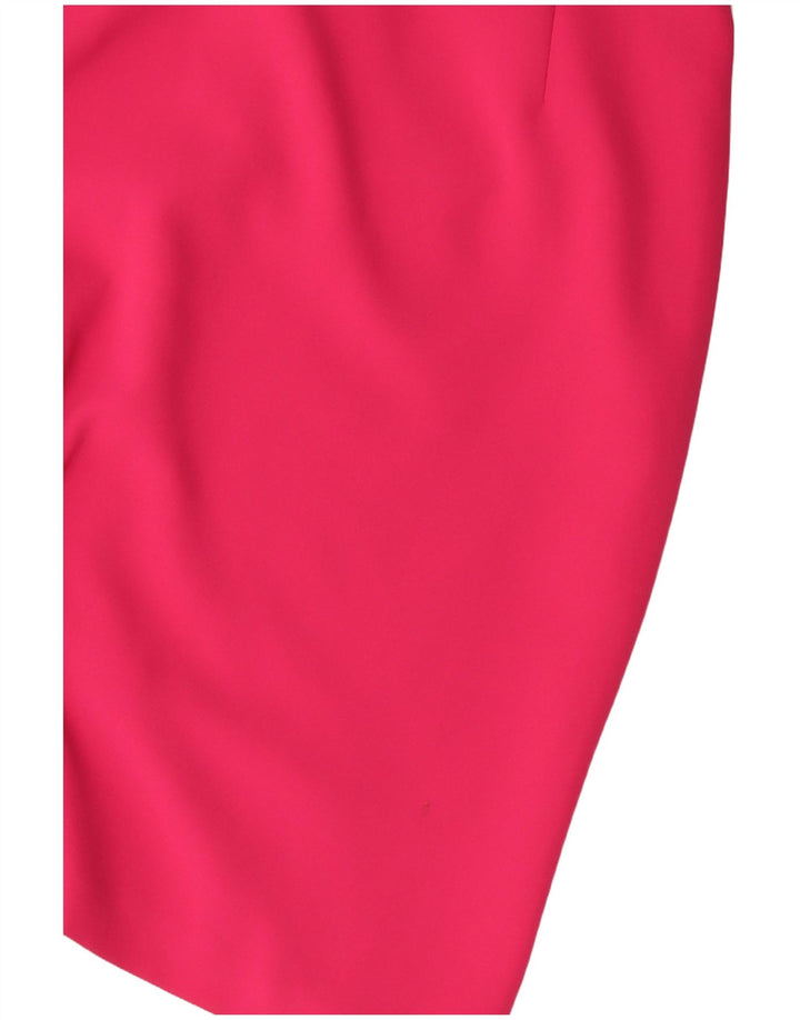 Saia lápis feminina Eastex EU 46 XL W36 poliéster rosa