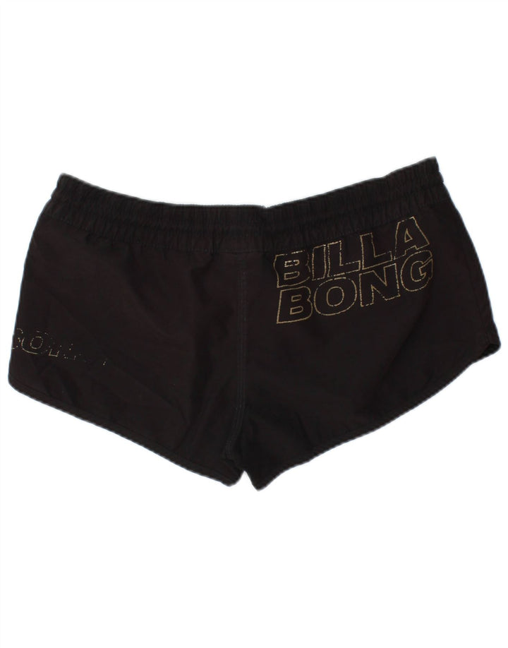 Calção de banho feminino BILLABONG gráfico US 12 grande poliéster preto