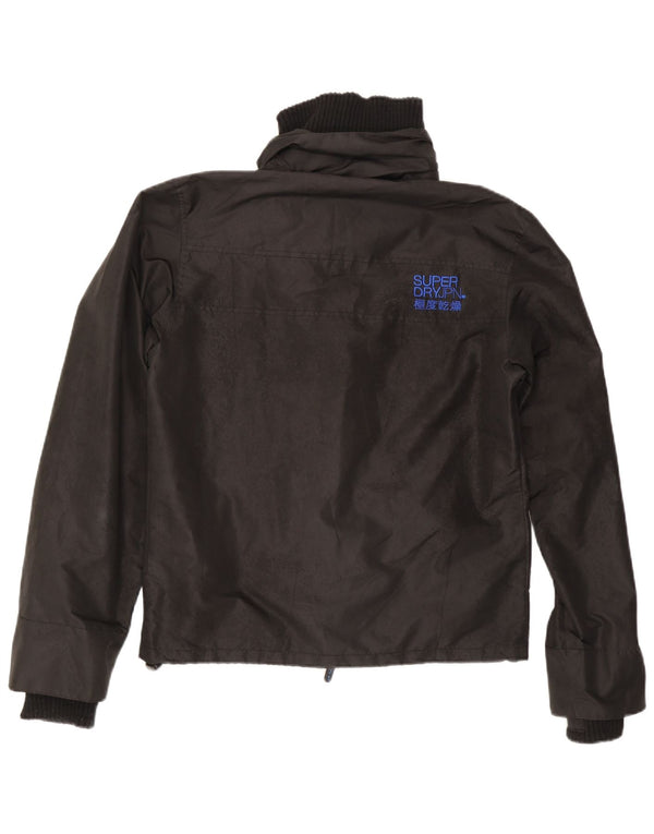 Jaqueta de chuva feminina Superdry Graphic UK 14 médio preto