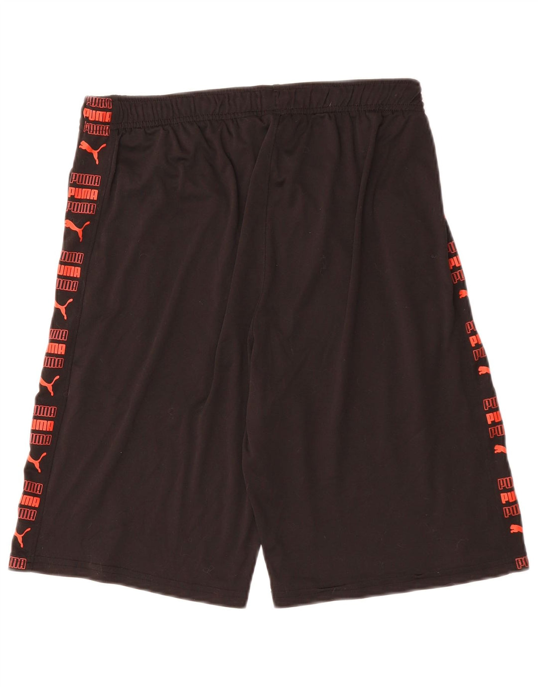 Shorts esportivos gráficos masculinos PUMA grande poliéster preto