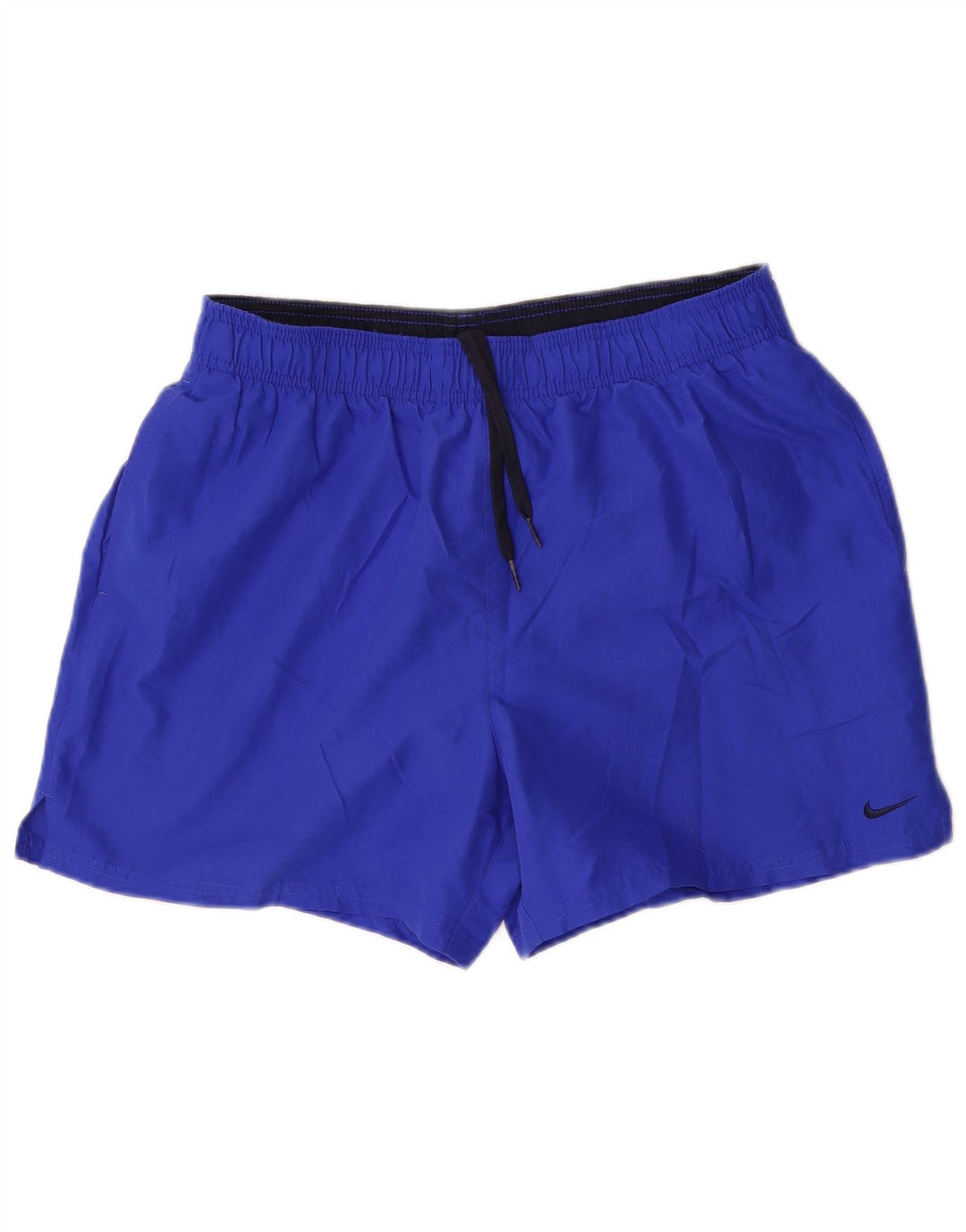 Shorts esportivos masculinos Nike grande poliéster azul