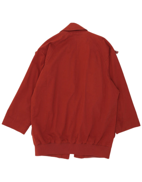 Sobretudo feminino aberto Dkny UK 10 pequeno vermelho