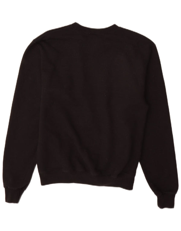Champion Mens Tigers Gráfico Moletom Jumper Pequeno Algodão Preto