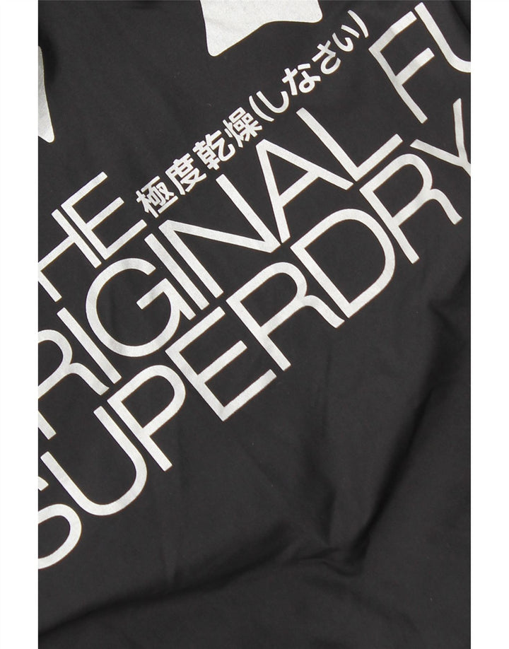 Jaqueta acolchoada com capuz feminina Superdry UK 14 médio Borgonha Nylon