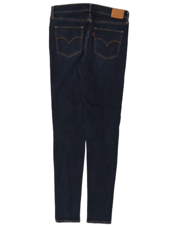 Calça jeans feminina Levi's 720 High Rise Super Skinny W29 L32 azul marinho algodão