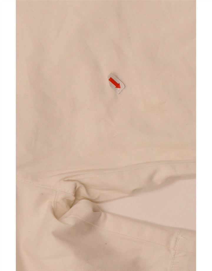FILA Shorts Chino Feminino EU 40 Médio W30 Algodão Branco
