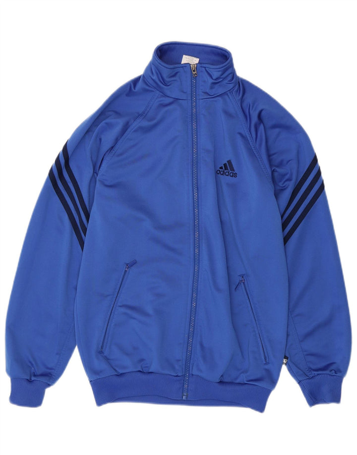 Casaco de treino adidas menino 13-14 anos azul poliéster
