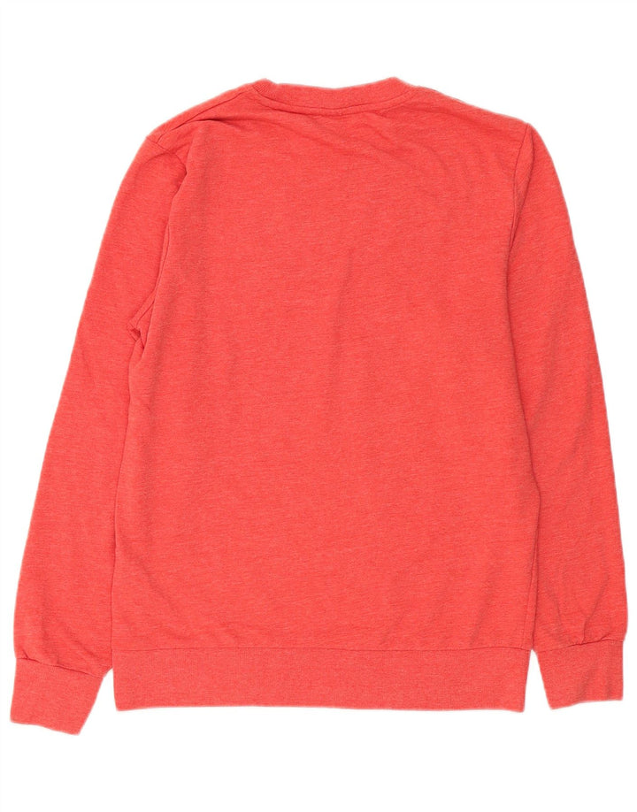 Jack & Jones moletom gráfico masculino jumper médio vermelho poliéster inverno