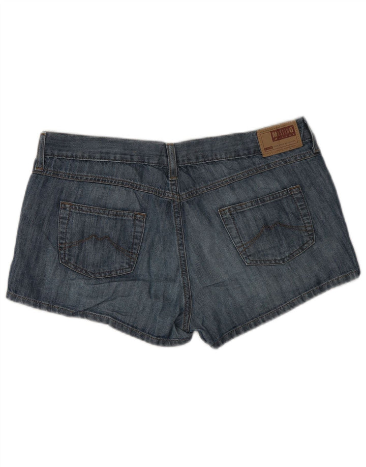 Shorts jeans feminino MUSTANG W31 algodão azul médio