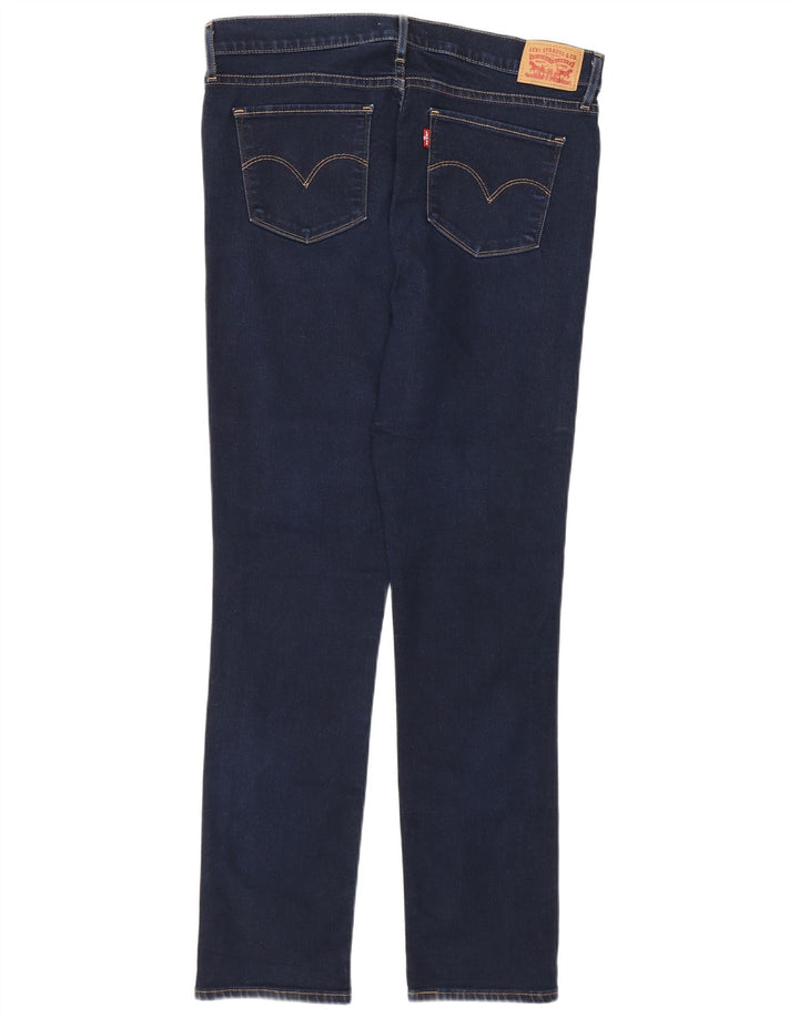 Calça jeans feminina Levi's 312 Shaping Slim W31 L30 azul marinho algodão