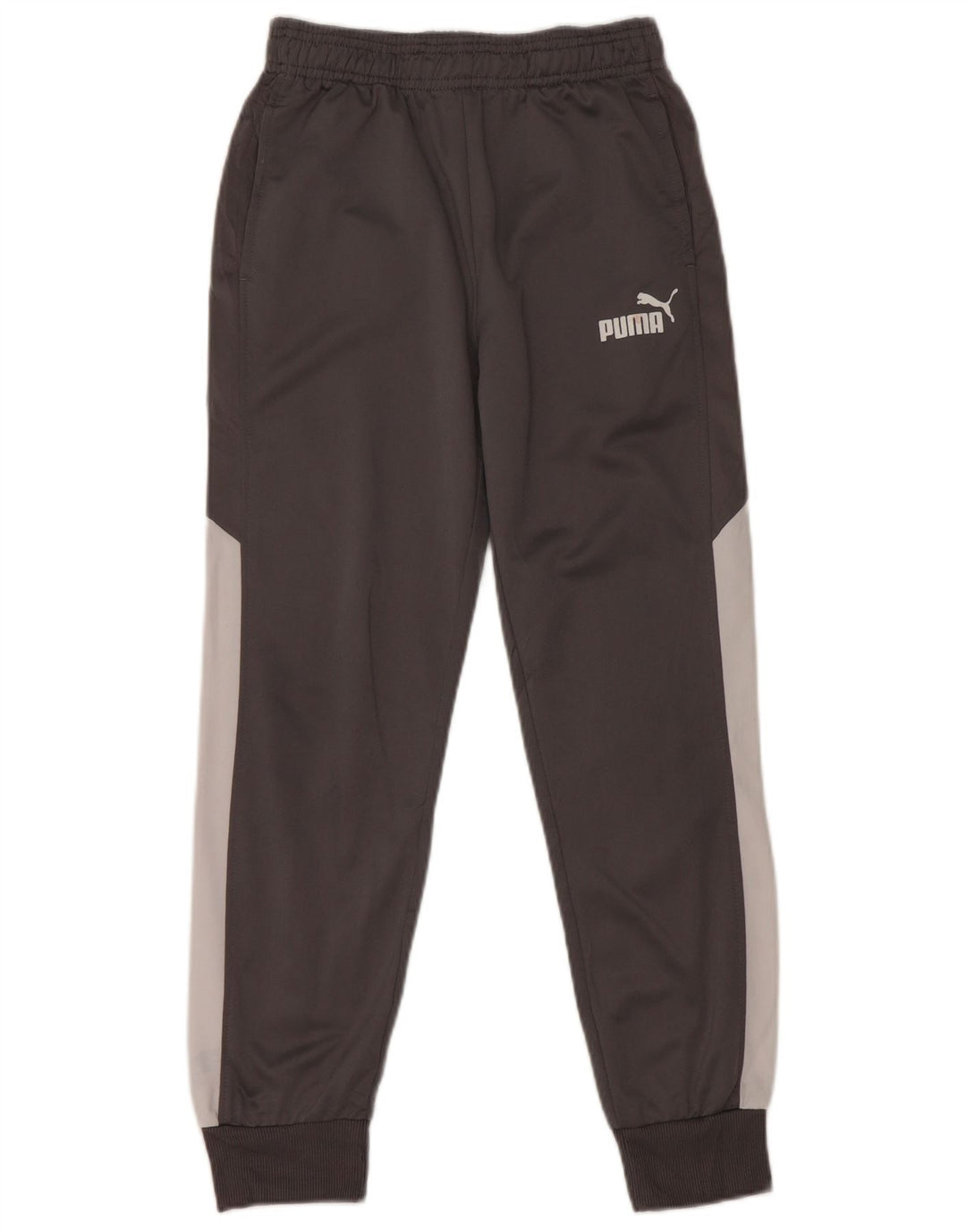 Calça de treino Puma Boys Joggers 10-11 anos cinza médio poliéster
