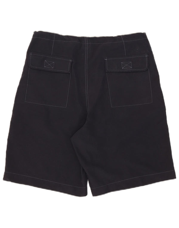 Shorts casuais masculinos Gap pequenos W30 azul marinho poliéster