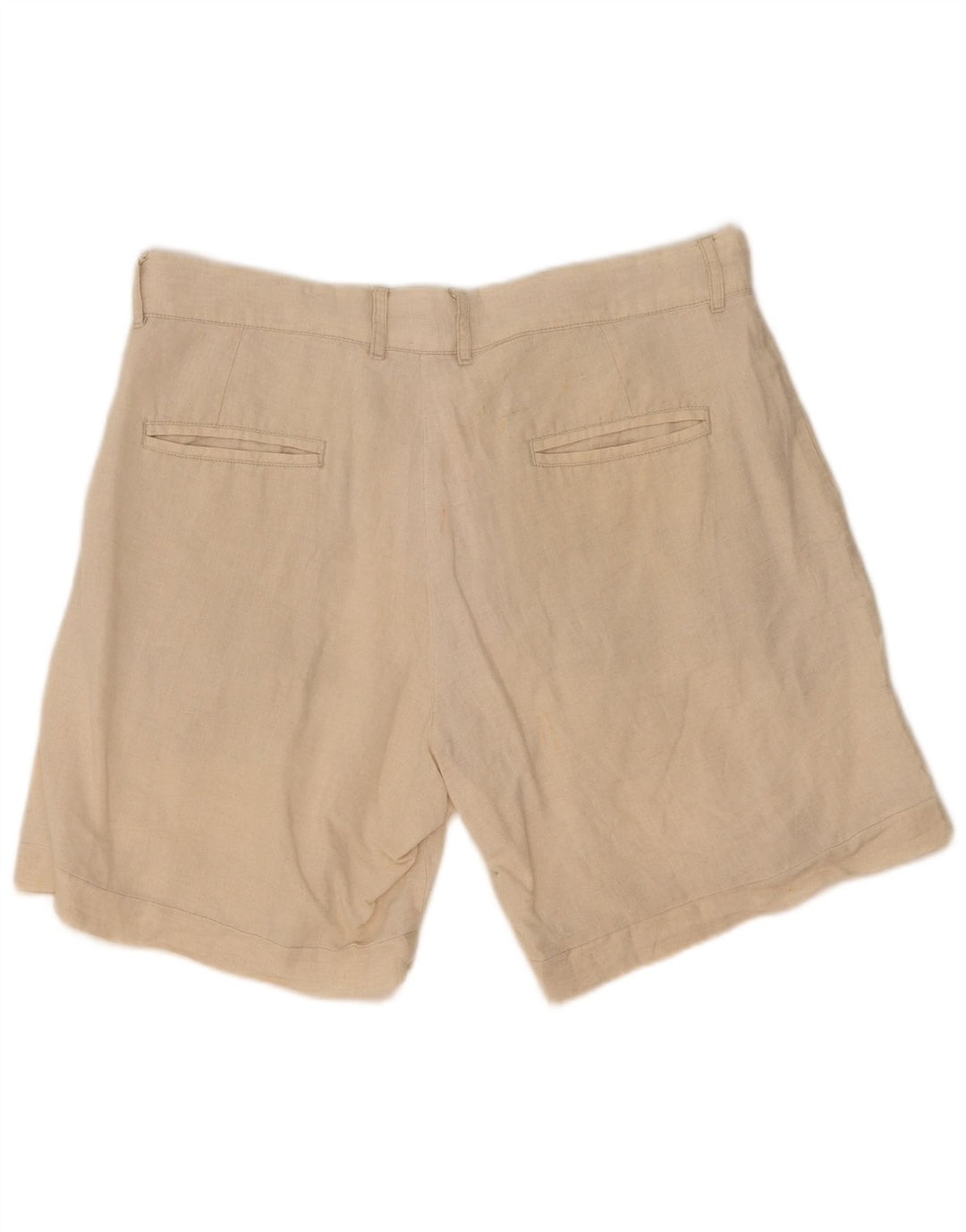 Zara Mens Chino Shorts Grande W32 Bege