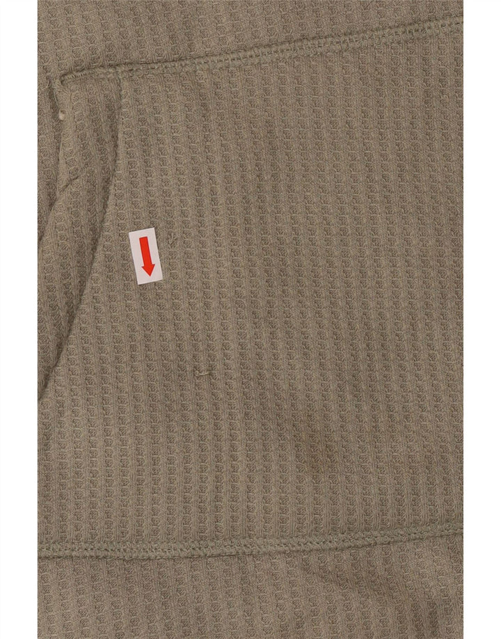 Moletom feminino Weird Fish Sherpa com gola redonda Reino Unido 12 verde médio