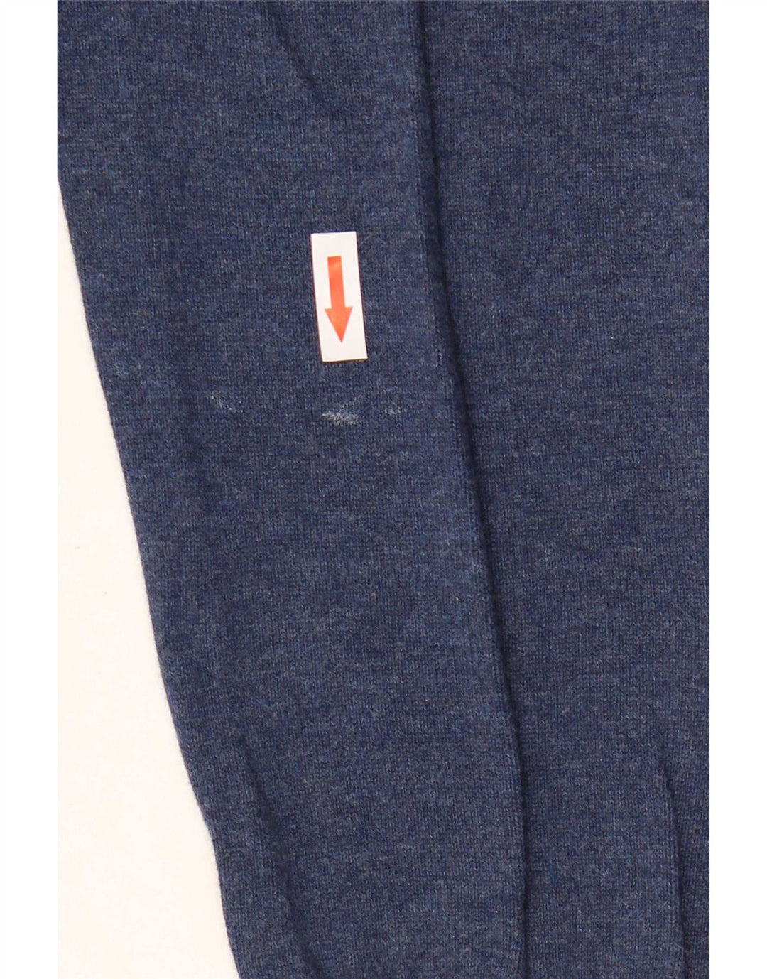 Suéter masculino Gant com gola redonda, grande algodão azul marinho