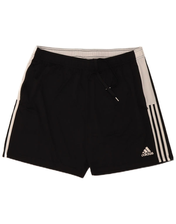 Adidas Mens Aeroready Sport Shorts 2XL Preto Colorblock Poliéster