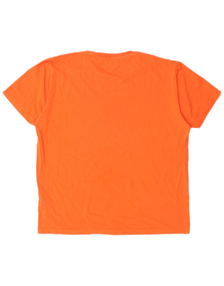 Camiseta DIESEL Meninos 15-16 Anos Grande Algodão Laranja