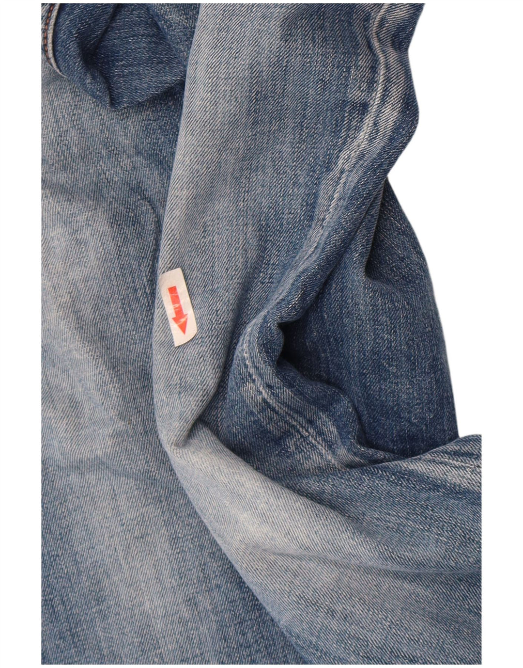 Jeans retos femininos Tommy Hilfiger W32 L30 algodão azul