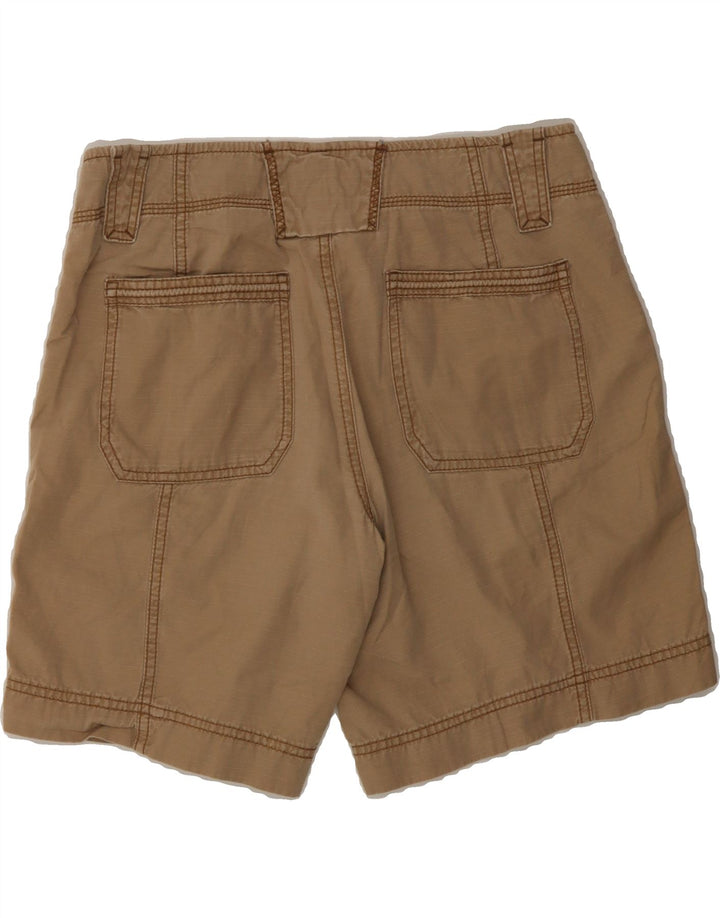 EDDIE BAUER Womens Chino Shorts US 4 Small W32 Brown Cotton Vintage Eddie Bauer and Second-Hand Eddie Bauer from Messina Hembry 