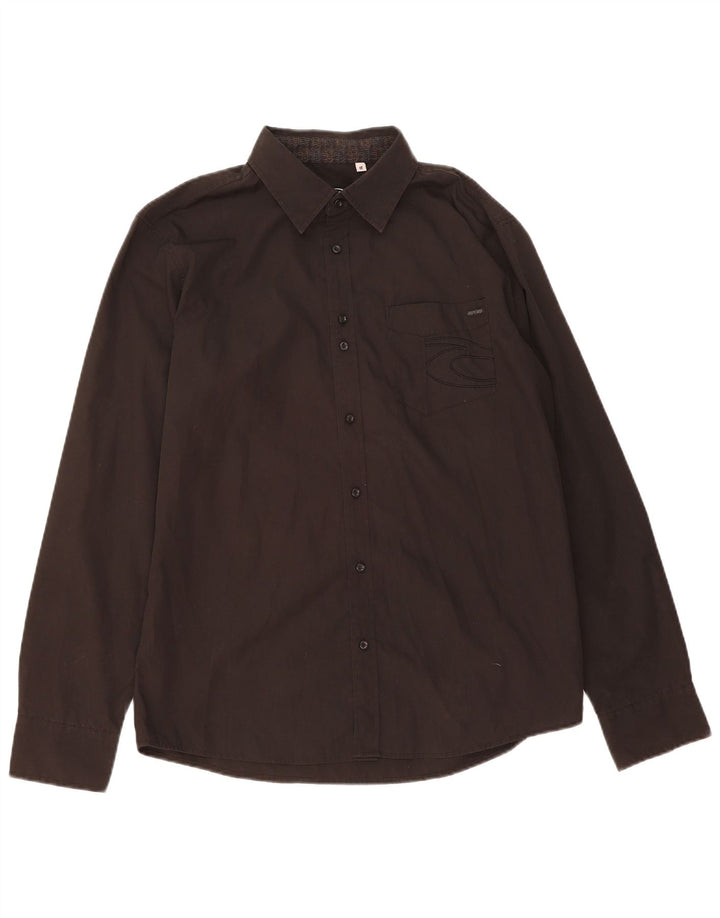 Camisa masculina RIP CURL poliéster preto médio