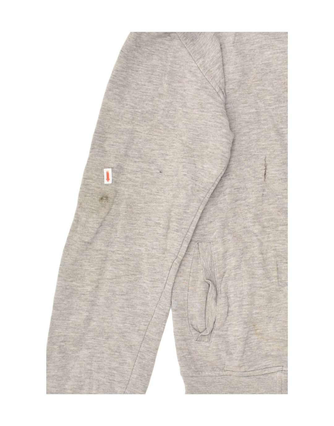 KAPPA Womens Zip Hoodie Sweater UK 20 2XL Grey Cotton | Vintage Kappa | Thrift | Second-Hand Kappa | Used Clothing | Messina Hembry 