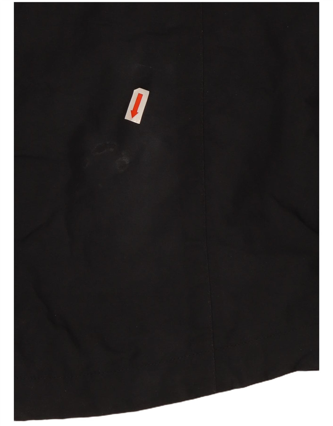 Capa de chuva feminina com capuz Mountain Warehouse UK 12 nylon preto médio