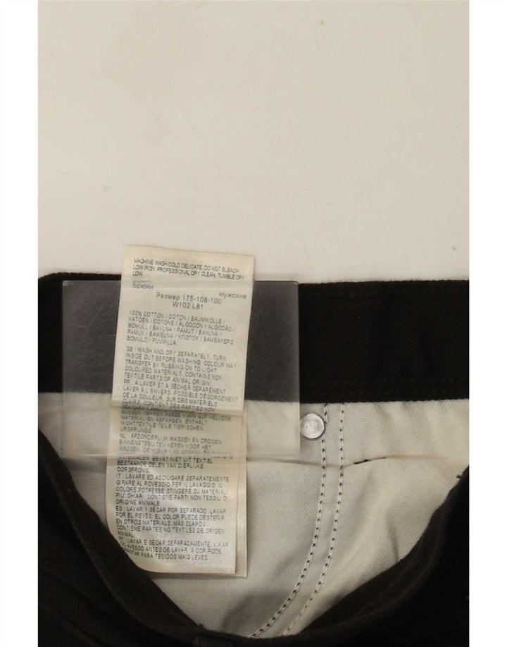 Calça jeans feminina WRANGLER regular fit reta W40 L32 algodão preto