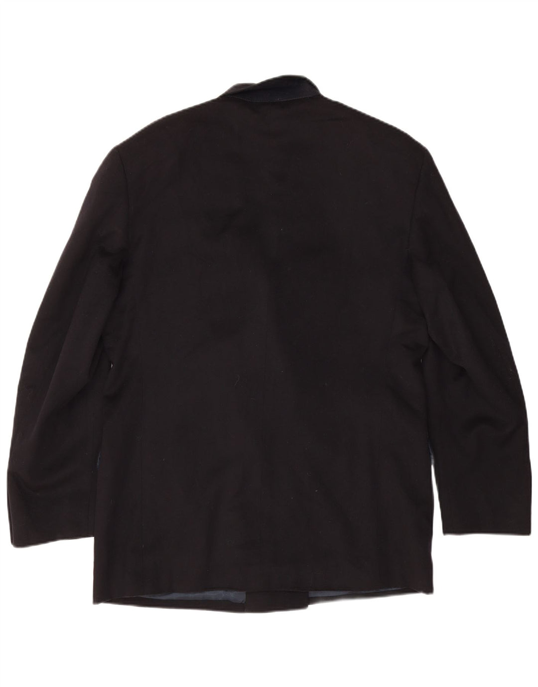 Jaqueta blazer masculina Urbis com peito duplo IT 50 grande lã azul marinho