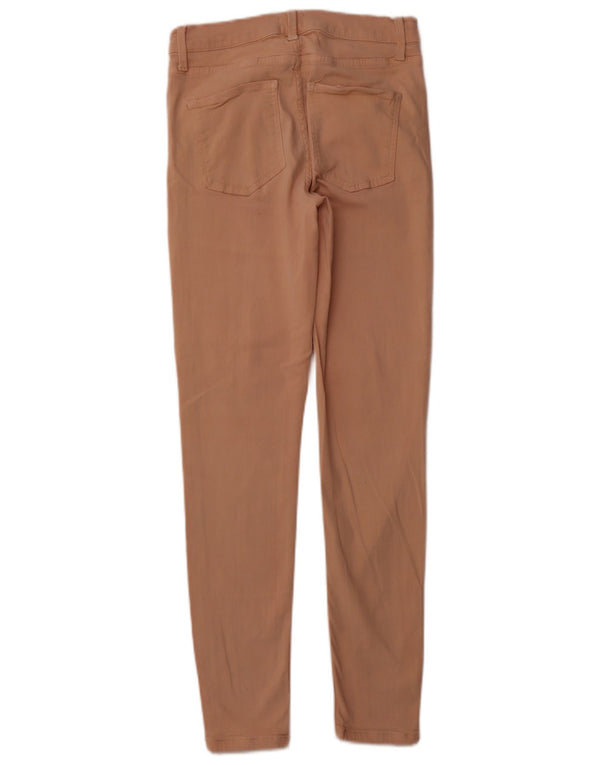 French Connection Womens Skinny Jeans UK 12 Medium W30 L29 Pink Cotton