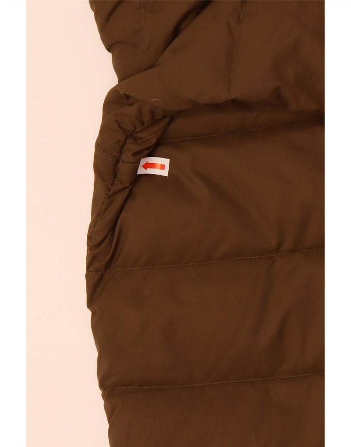 Jaqueta acolchoada masculina Timberland UK 36 pequena marrom