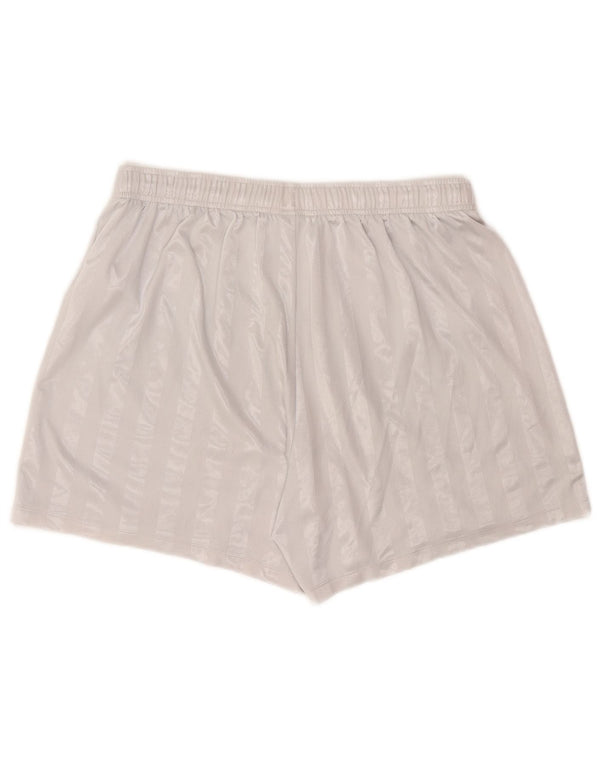 Nike Mens Dri Fit Sport Shorts XL Cinza Listrado Poliéster