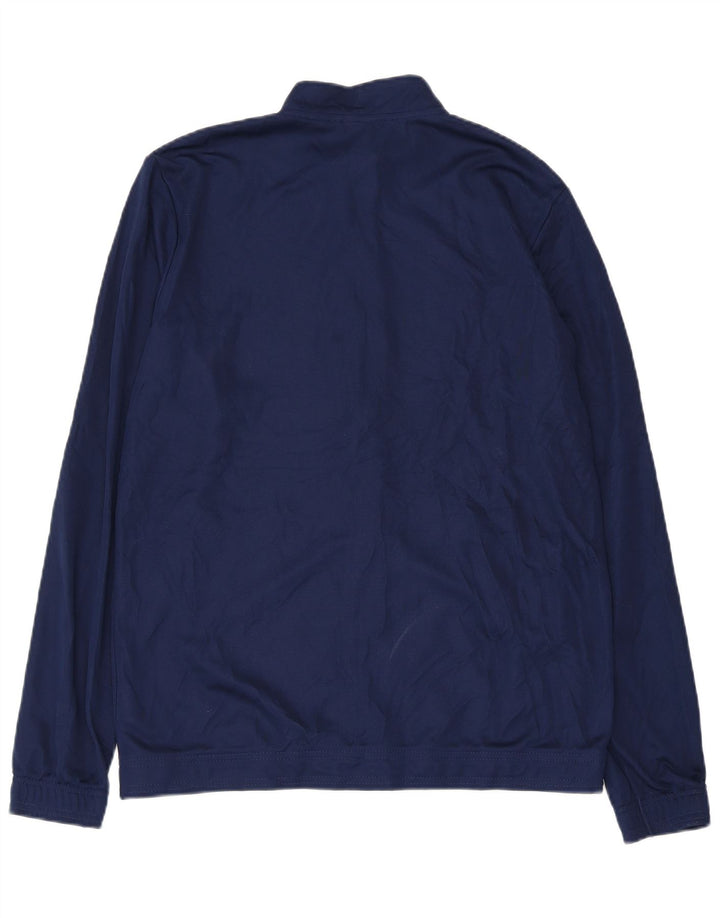 Adidas Mens Aeroready Tracksuit Top Jaqueta Grande Poliéster Azul Marinho