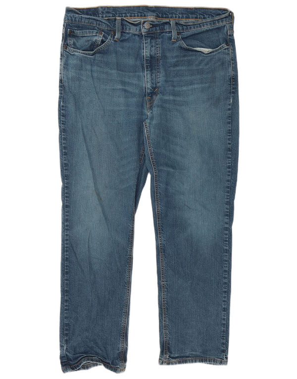 Levi's Masculino 541 Tapered Jeans W38 L30 Azul Algodão