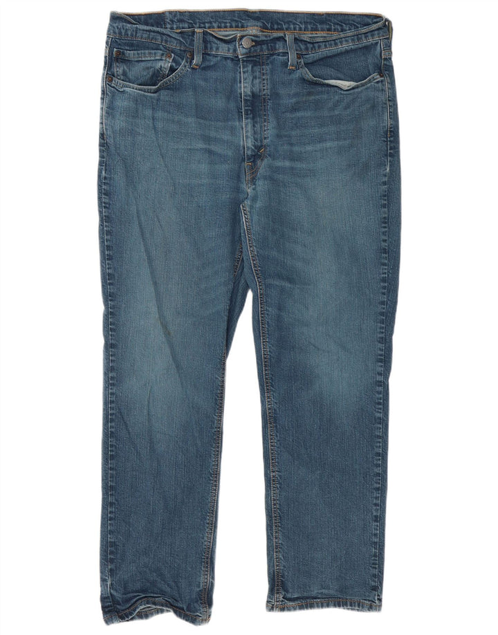 Levi's Masculino 541 Tapered Jeans W38 L30 Azul Algodão