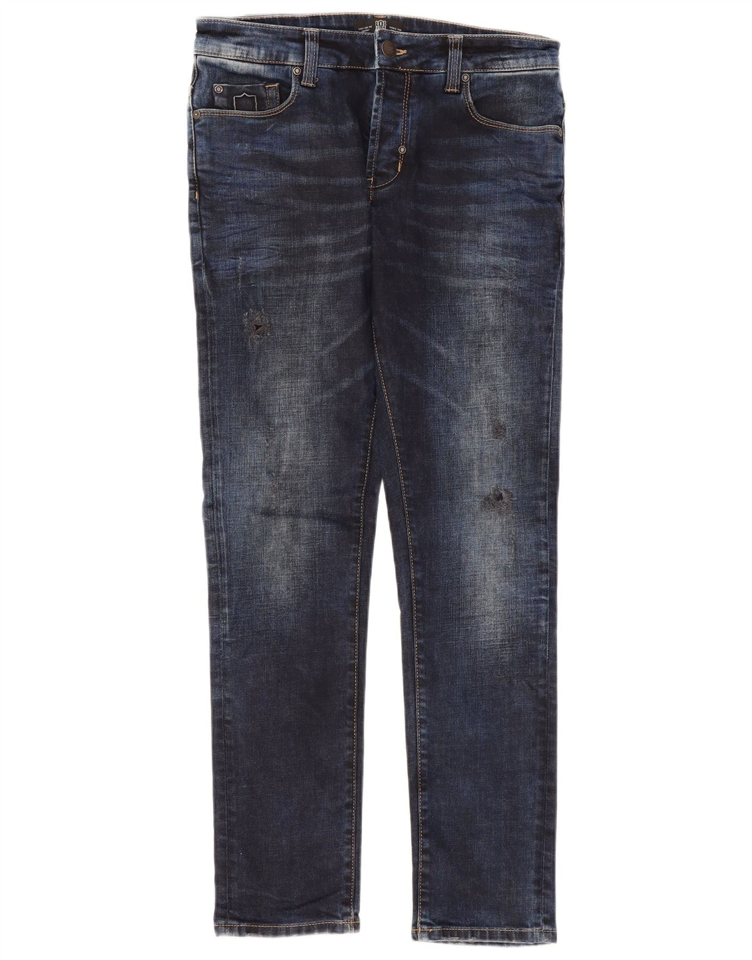 883 Police Mens Jeans Slim W32 L31 Azul