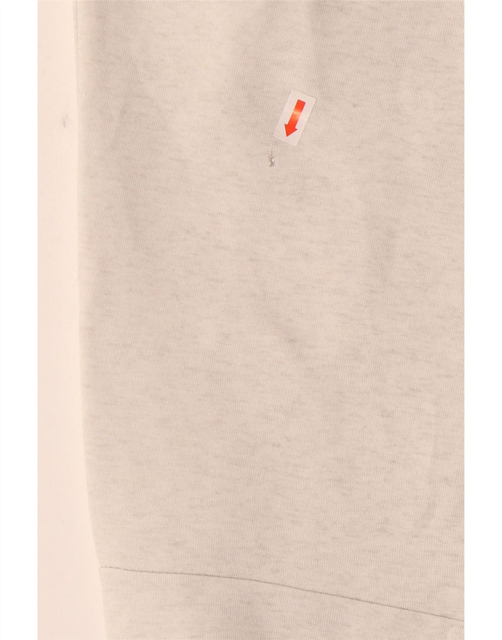 Calça de treino masculina NIKE Joggers pequeno algodão branco
