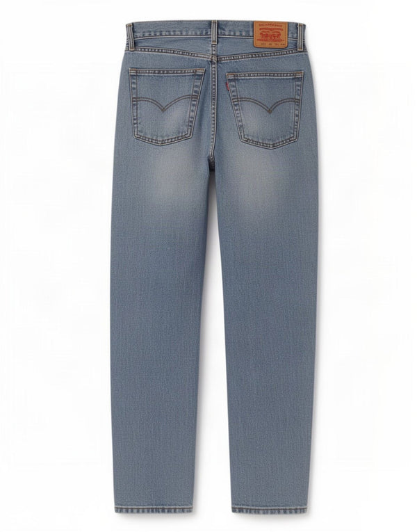 Levi's Masculino 521 Straight Jeans W34 L34 Azul Algodão