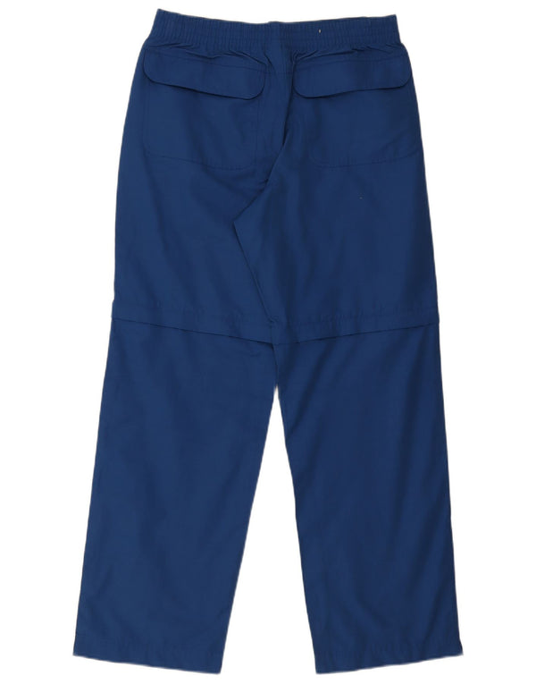 Adidas Mens Straight Chino Calças UK 36/38 Pequeno W32 L30 Azul Algodão