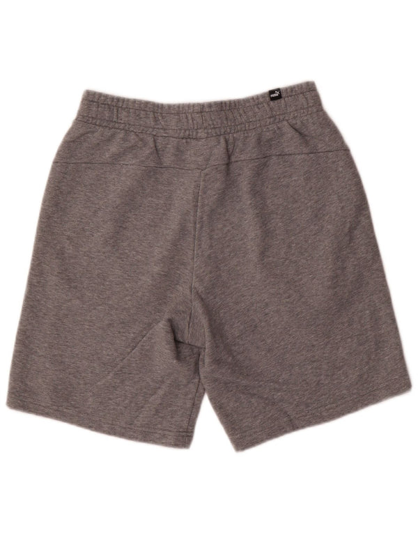 Puma Mens Sport Shorts Small Grey Flecked