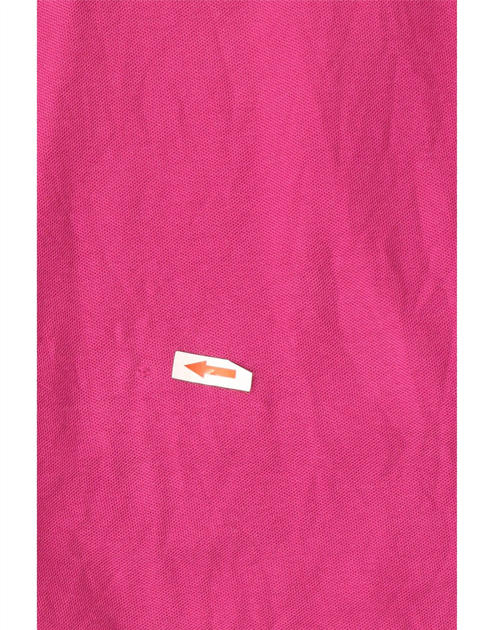 Camisa polo masculina Lotto pequena rosa