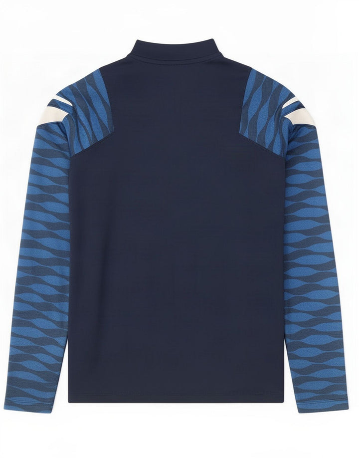 Nike Boys Dri Fit Pullover Treino Top 13-14 Anos XL Azul Marinho