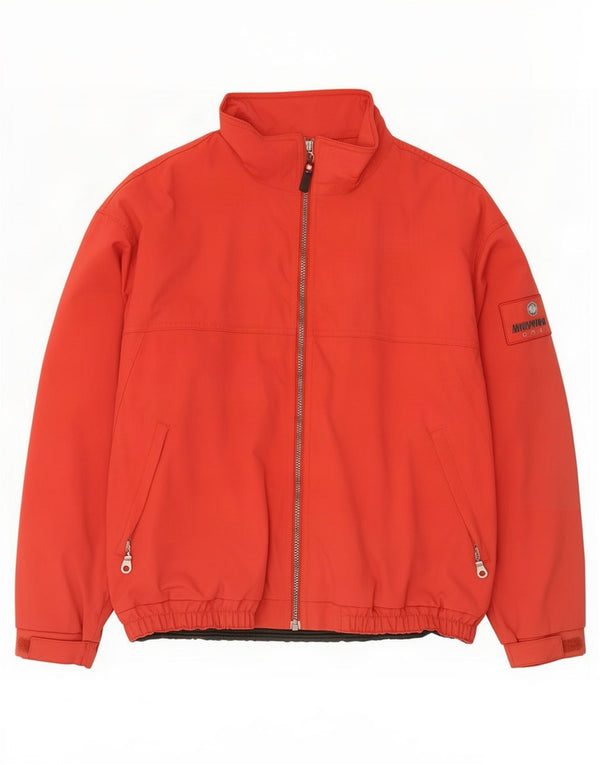Jaqueta bomber masculina Murphy & Nye UK 40 grande poliamida vermelha