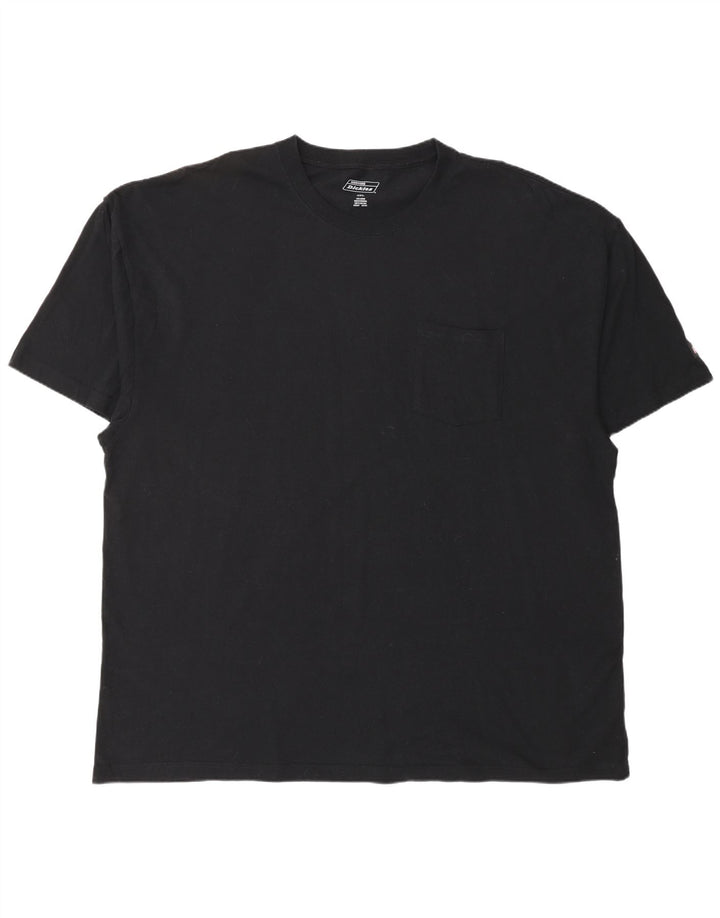 Camiseta masculina DICKIES Top 4XL algodão preto