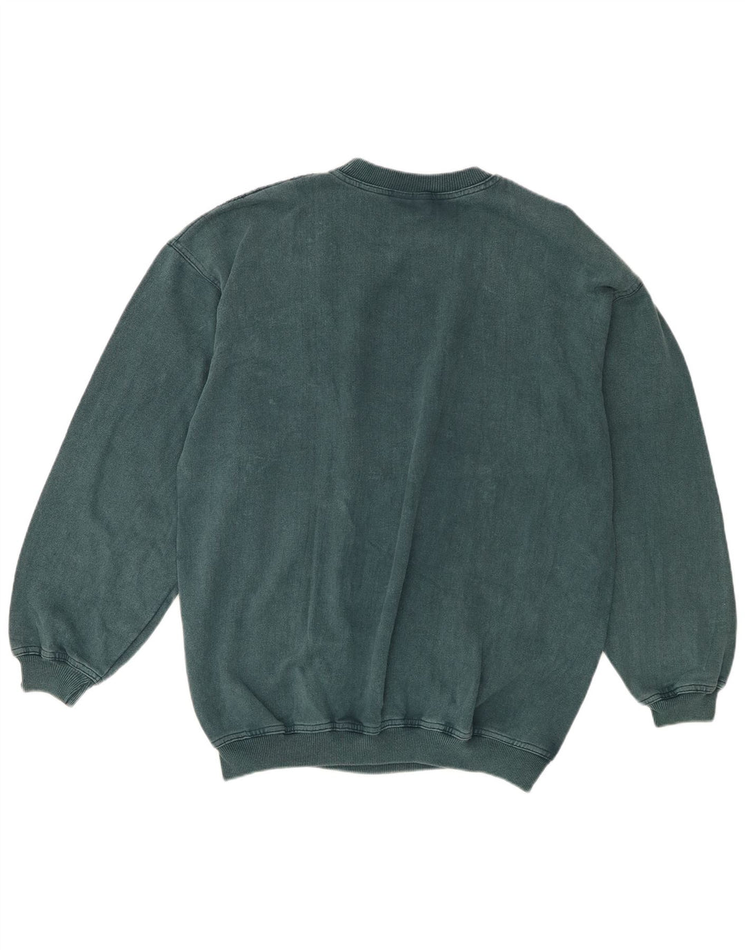 Moletom masculino vintage XL algodão azul