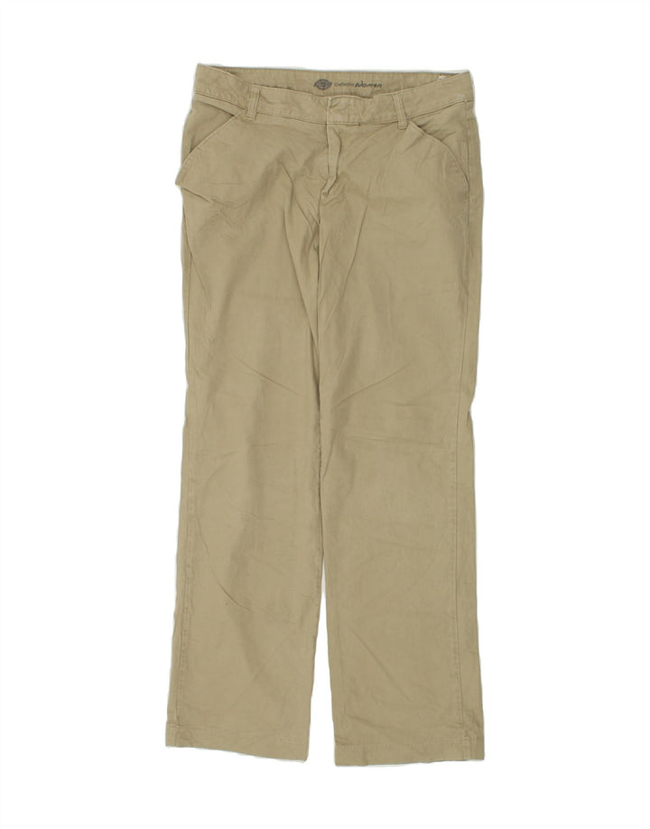 DICKIES Womens Straight Chino Trousers W32 L30 Beige Cotton | Vintage Dickies | Thrift | Second-Hand Dickies | Used Clothing | Messina Hembry 