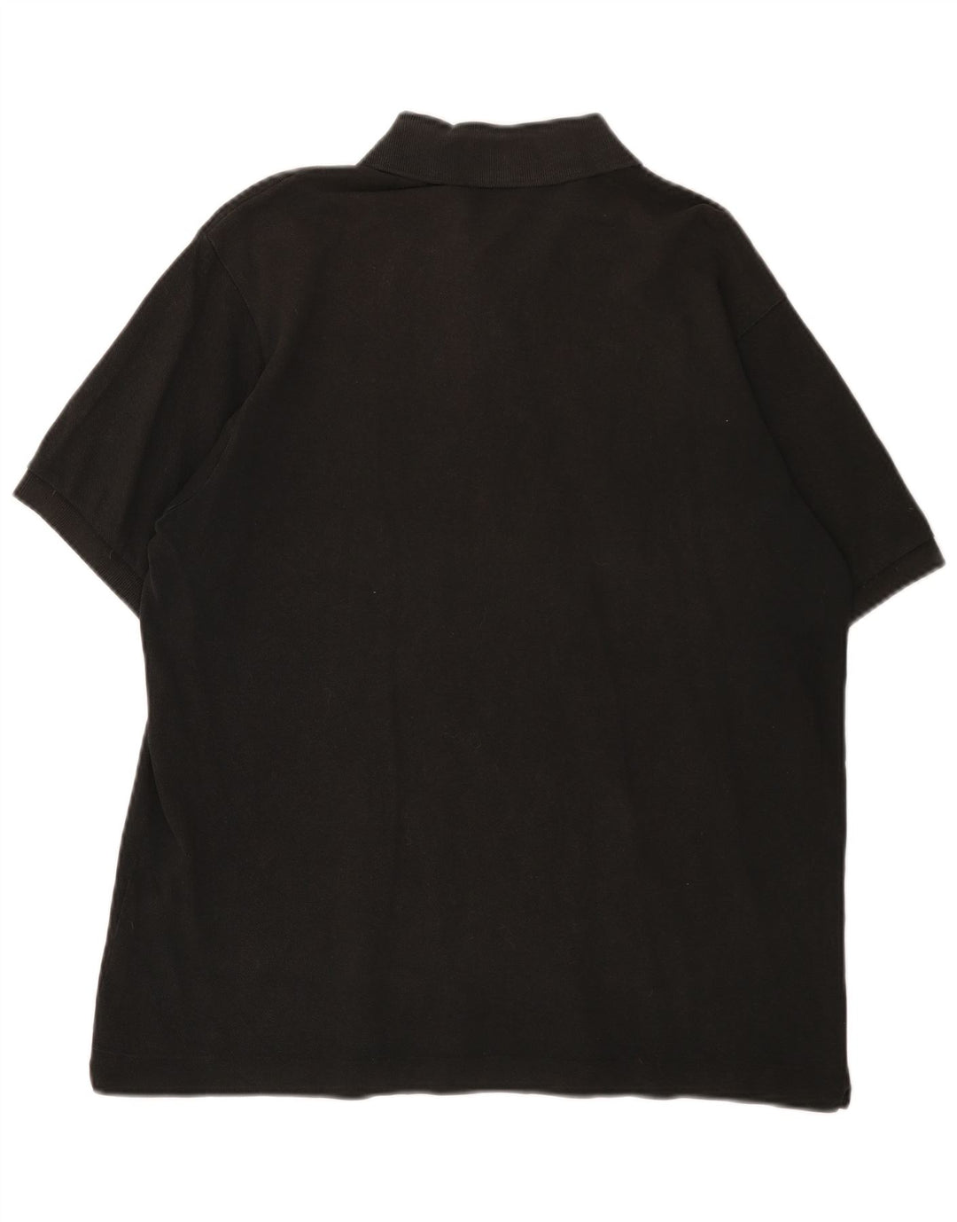 Camisa polo masculina LACOSTE tamanho 5 grande algodão preto