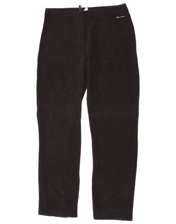 Leggings femininos Champion Easy Fit UK 14 grandes de algodão preto